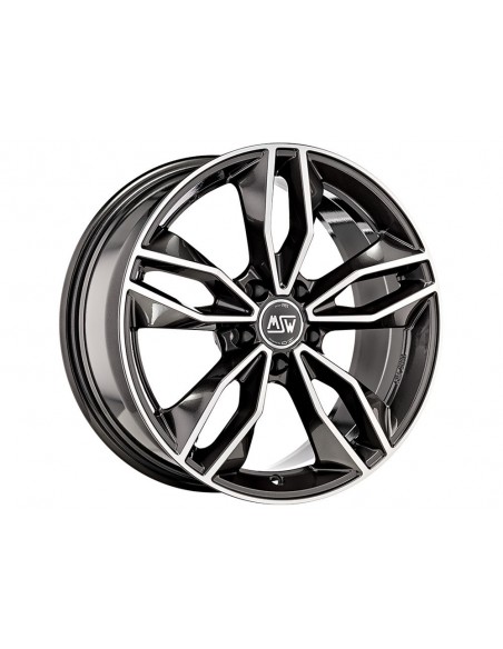 Llanta para coche MSW 71 Gris Oscuro Brillo Pulido