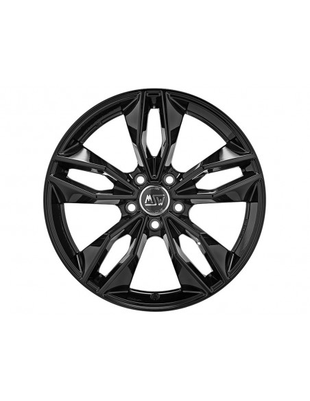 Llanta para coche MSW 71 Negro Brillo