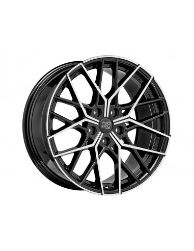 Llanta para coche MSW 74 Negro Brillo Pulido