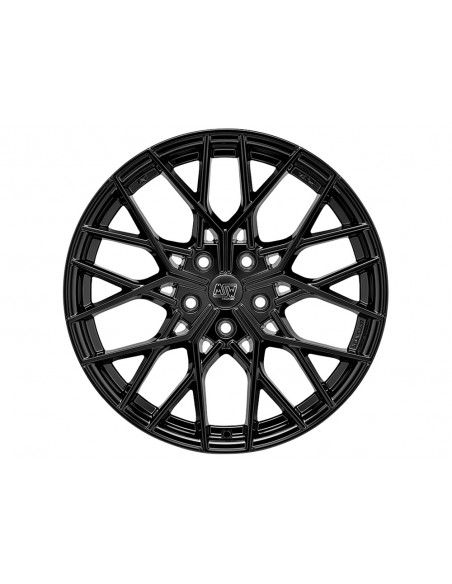 Llanta para coche MSW 74 Negro Brillo