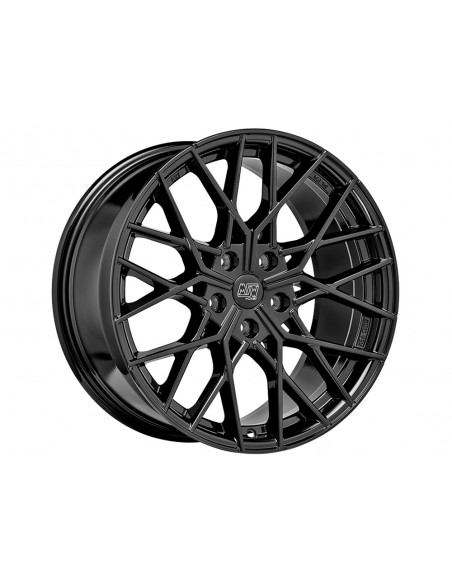 Llanta para coche MSW 74 Negro Brillo