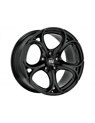 Llanta para coche MSW 82  Negro Brillo