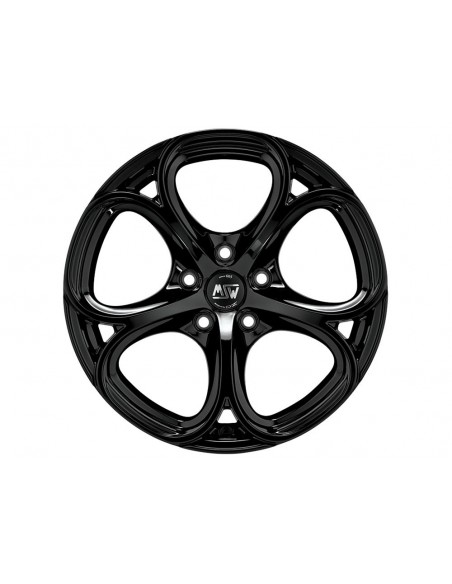 Llanta para coche MSW 82  Negro Brillo