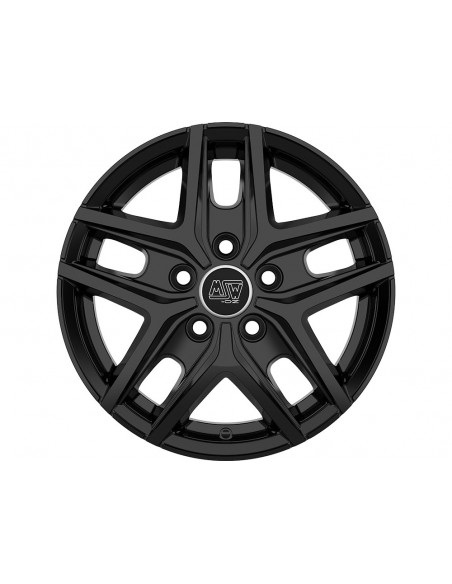 Llanta para coche MSW 40 VAN Negro Brillo