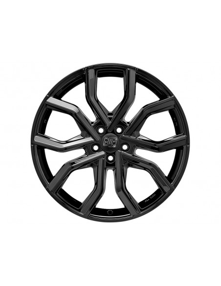 Llanta para coche MSW 41 Negro Brillo
