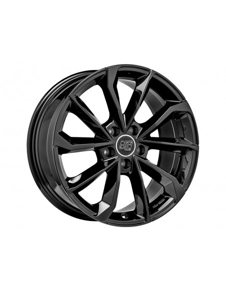 Llanta para coche MSW 42 Negro Brillo