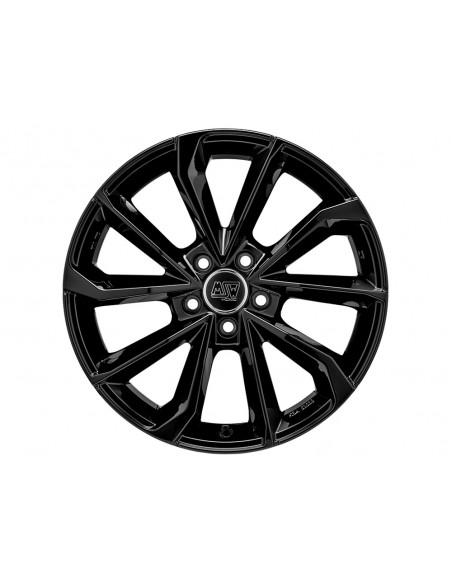 Llanta para coche MSW 42 Negro Brillo