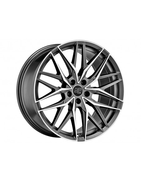 Llanta para coche 50/5 Gunmetal Pulido