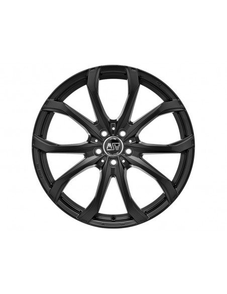 Llanta para coche MSW 48 Negro Mate