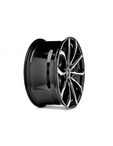 Llanta para coche MSW 48 Negro Brillo Pulido