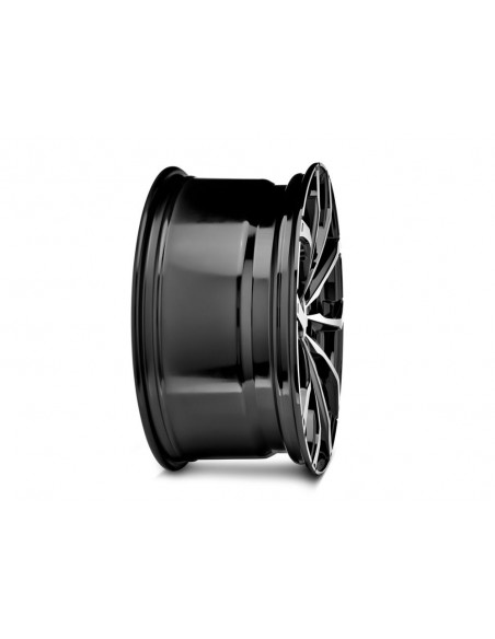 Llanta para coche MSW 48 Negro Brillo Pulido