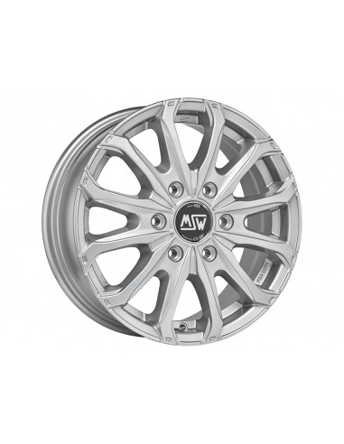 Llanta para Furgoneta MSW 48 VAN 6H Plata
