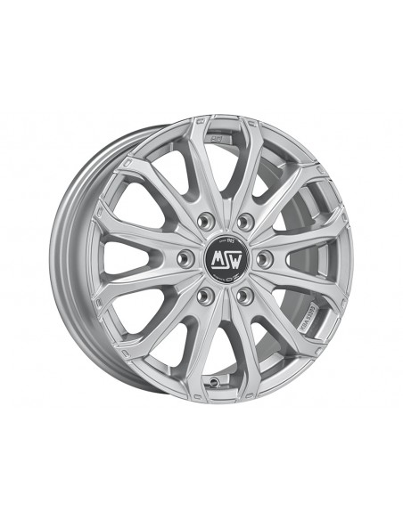 Llanta para Furgoneta MSW 48 VAN 6H Plata