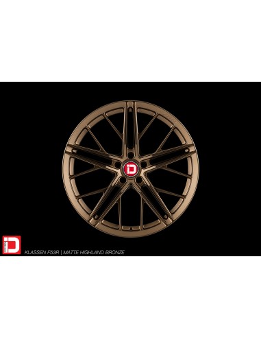 Llanta para coche Klassen M53R Bronce